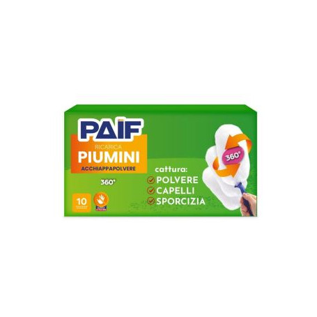 PAIF RICARICA SPOLVERINO 10PZ 360°