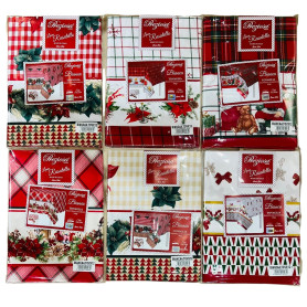 PREZIOSA TOVAGLIA XMAS BIANCA4 X6