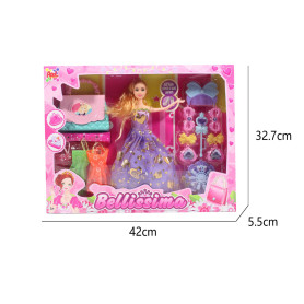 APEL SET BAMBOLA CON BORSA