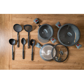 BAVARIA SET TEGAMI 12PZ GRIGI