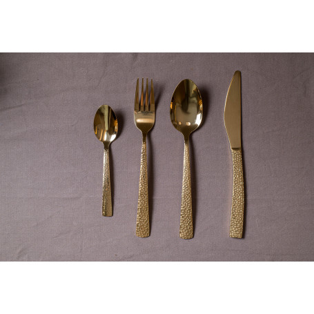 BAVARIA SET POSATE 24PZ ORO ART.3023