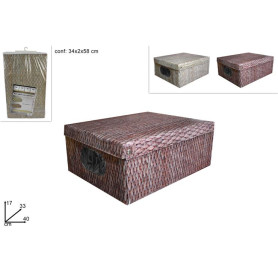 DUE ESSE BOX ABITI 40X33X17 RATTAN