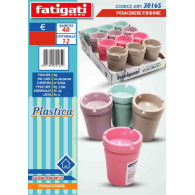 FATIGATI POSACENERE BIDONE COLORATO