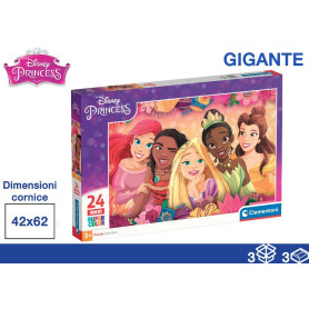 CLEMENTONI PUZZLE 24PZ 40X27X5 PRINCESS