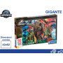 CLEMENTONI PUZZLE 60PZ 40X27X5 JURASSIC