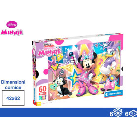 CLEMENTONI PUZZLE 60PZ 40X27X5 MINNIE