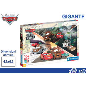 CLEMENTONI PUZZLE 104PZ 40X27X5 CARS