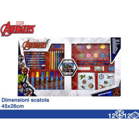 EOL VALIGE COLORI 52PZ 45X26X3 AVENGERS