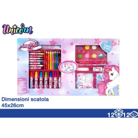 EOL VALIGE COLORI 52PZ 45X26X3 UNICORN
