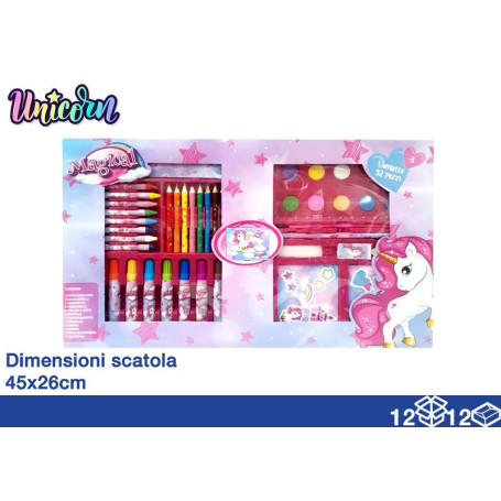 EOL VALIGE COLORI 52PZ 45X26X3 UNICORN