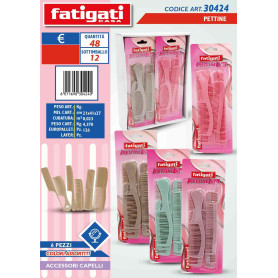 FATIGATI PETTINE 6PZ