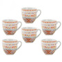 BORELLA TAZZINE CAFFE MONDELLO 6PZ