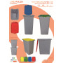BRIO&BIO PATTUMIERA SPACE SMILE LT.28