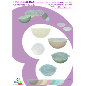 BRIO&BIO COPPETTA CON COPERCHIO CM.10