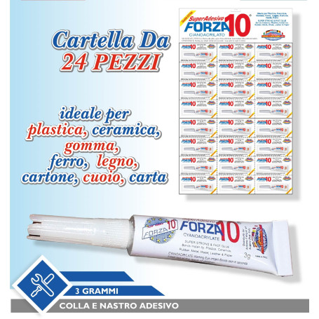FATIGATI COLLA "FORZA 10" 3GR.