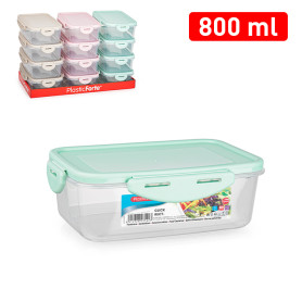 PLASTICFORTE CONTEN CLICK RETT 800ML