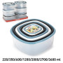 PLASTICFORTE SET 7 CONTENITORI URBAN