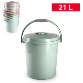 PLASTICFORTE BIDONE CON COPERCHIO ECO