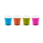 BIO BICCHIERE CARTA 75ML MULTICOLOR