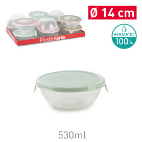 PLASTICFORTE CIOTOLA CON COPERCHIO CM.14