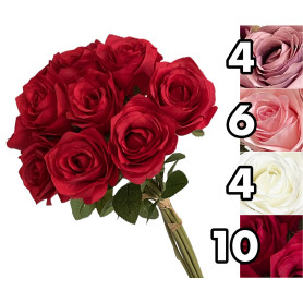 VEA MAZZETTO ROSE 10 FIORI 41CM AME62098