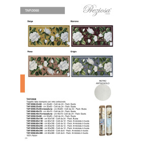 PREZIOSA TAPPETO TABA 25X60