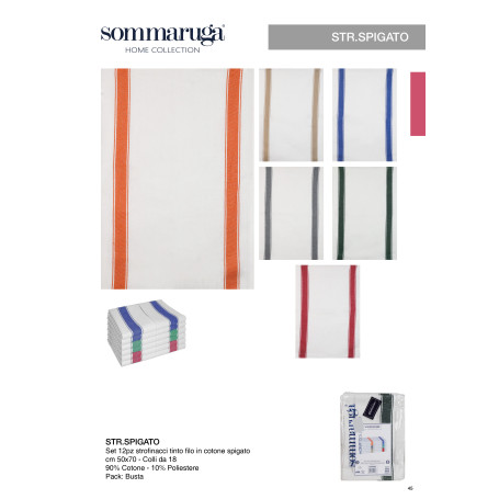 SOMMARUGA STROF SPIGATI SET 12PZ