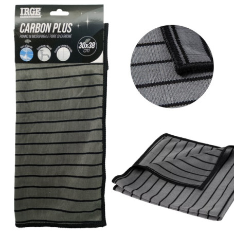 IRGE PANNO MICROFIBRA CM.30X38 AL CARBON