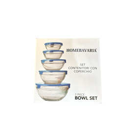 HOME BAVARIA CONTENITORI VETRO 5PZ