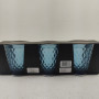 BAVARIA BICCHIERE ACQUA 3PZ BLU