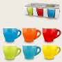 ARCA SET 6 TAZZINE COLORATE BAR