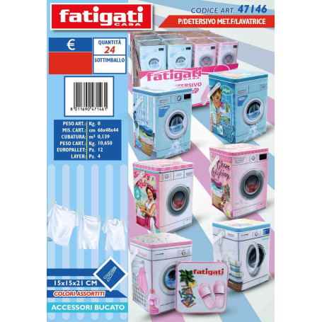 FATIGATI P/DETERSIVO MET. LAVATRICE
