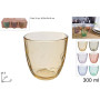 DUE ESSE BICCHIERE 6PZ 300ML FONDO COLOR
