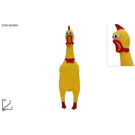 DUE ESSE GIOCO CANI GALLINA 30CM
