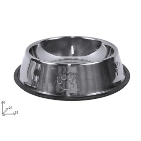 DUE ESSE CIOTOLA ACCIAIO 26CM CANI/GATTI