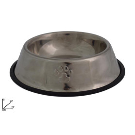 DUE ESSE CIOTOLA ACCIAIO 22CM CANI/GATTI