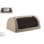 DUE ESSE PORTAPANE EFFETTO RATTAN CAPPUC