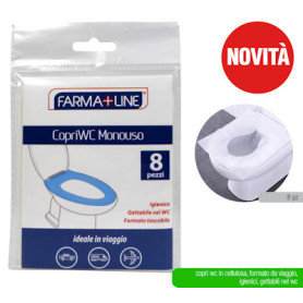 FARMALINE COPRISEDILI IGIENICI WC 8PZ