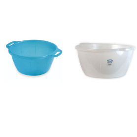 ECOPLAST BACINELLA TONDA D.30 NEUTRO/AZZ