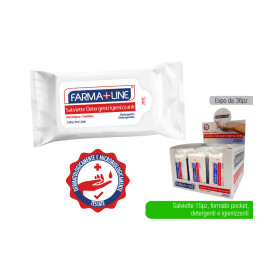 FARMALINE SALVIETTE IGIENIZZANTI 15PZ