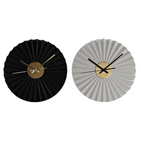 ITEM OROLOGIO PARETE FERRO 30X4X30 DORAT