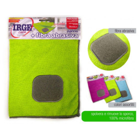 IRGE PANNO MICROFIBRA 30X40+FIBRA ABRASI