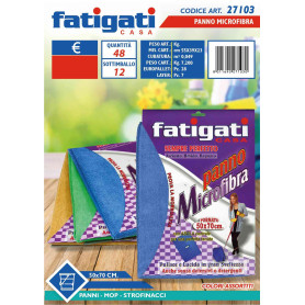FATIGATI PANNO MICROFIBRA 50X70