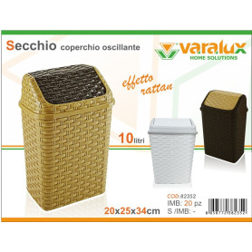 VARALUX CESTONE RATTAN C/COP OSCILLANTE