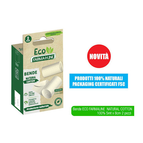 FARMALINE BENDE COTONE IDROFILO 2PZ